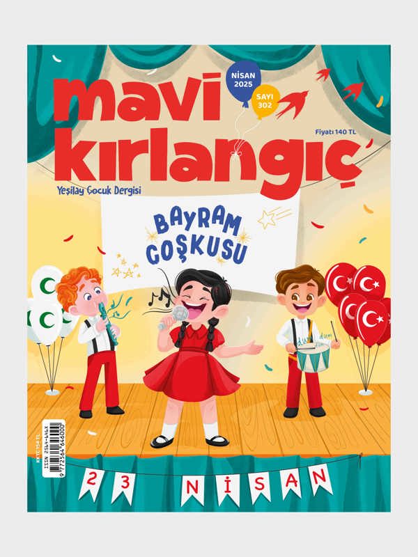 Mavi Kirlangic Dergi Kapak Nisan 2025