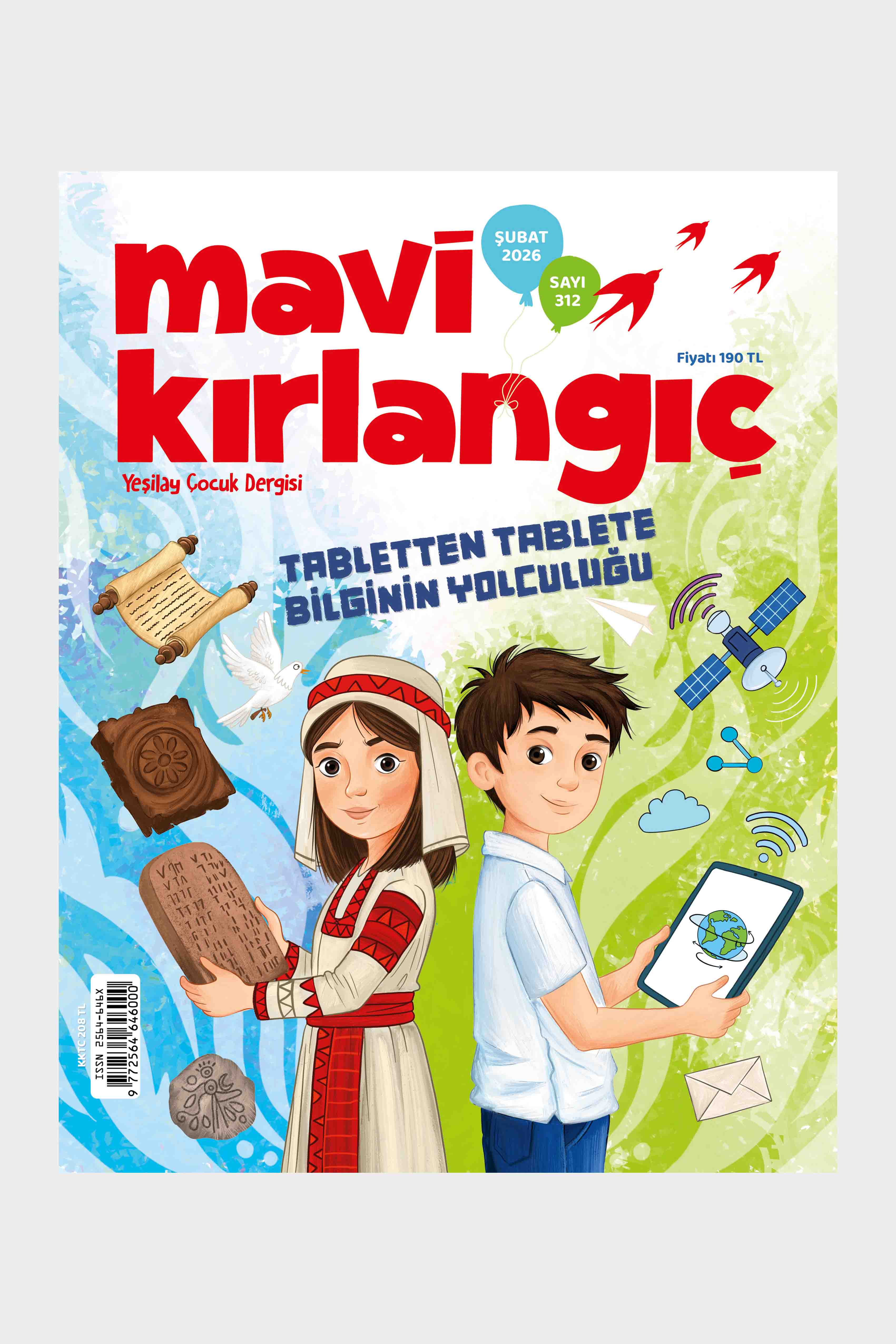 Mavi Kirlangic Dergi Kapak Subat 2026