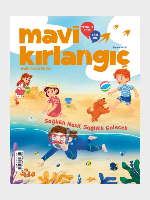 Mavi Kirlangic Dergi Kapak Temmuz 2025