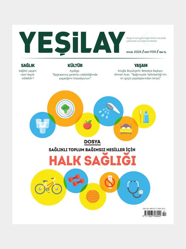 Yesilay Dergi Kapak Eylul 2025