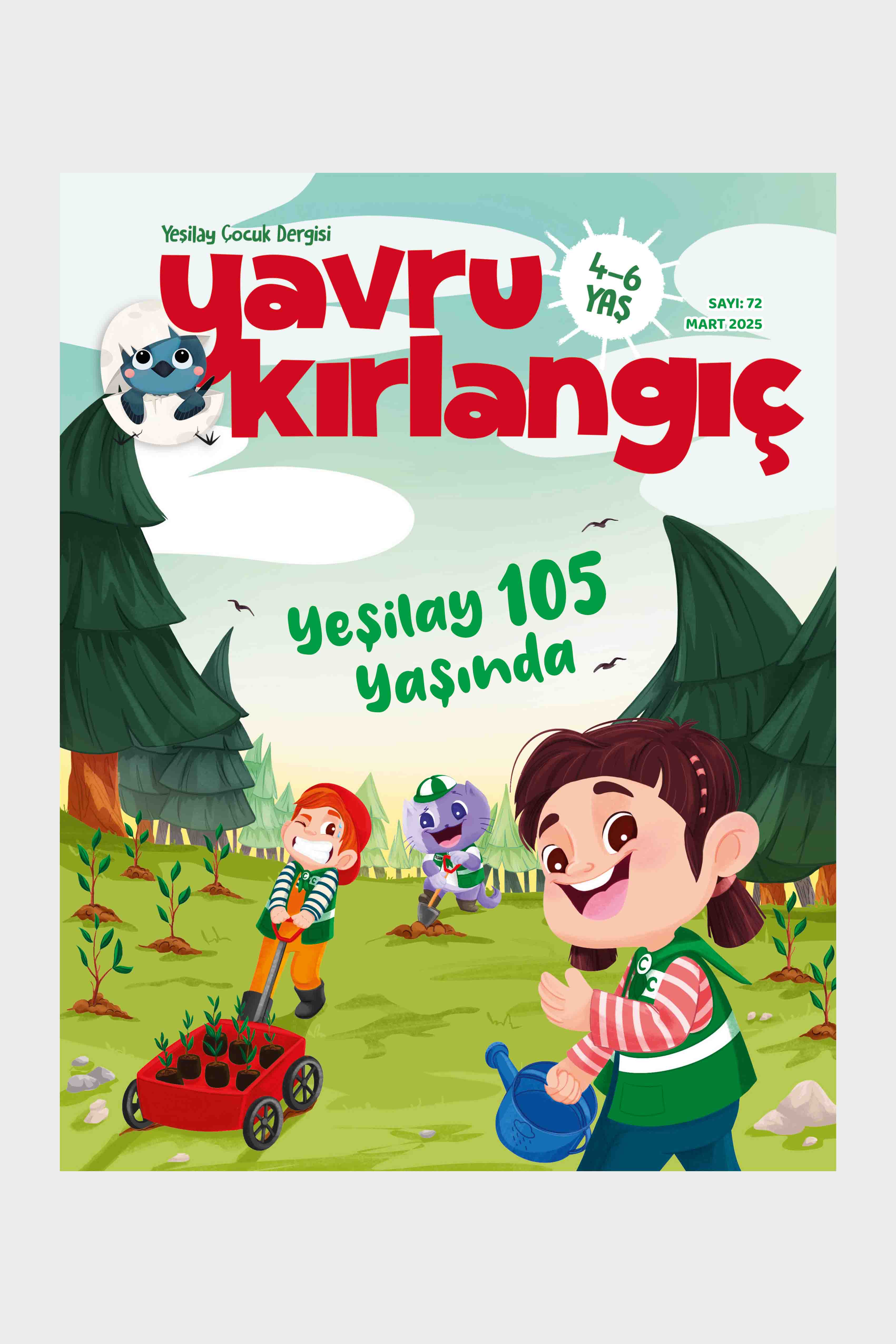 Yavru Kirlangic Dergi Kapak Mart 2025