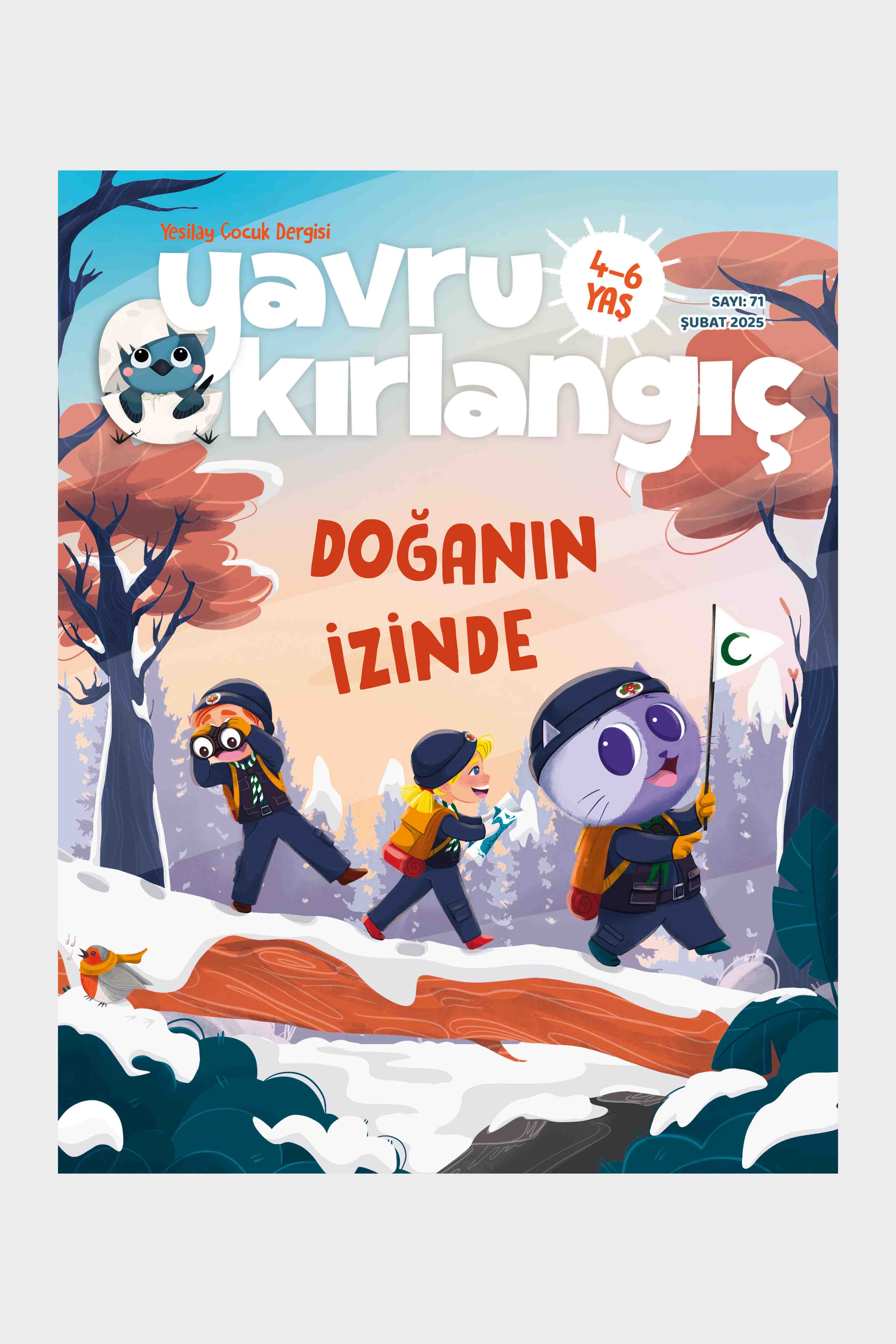 Yavru Kirlangic Dergi Kapak Subat 2025