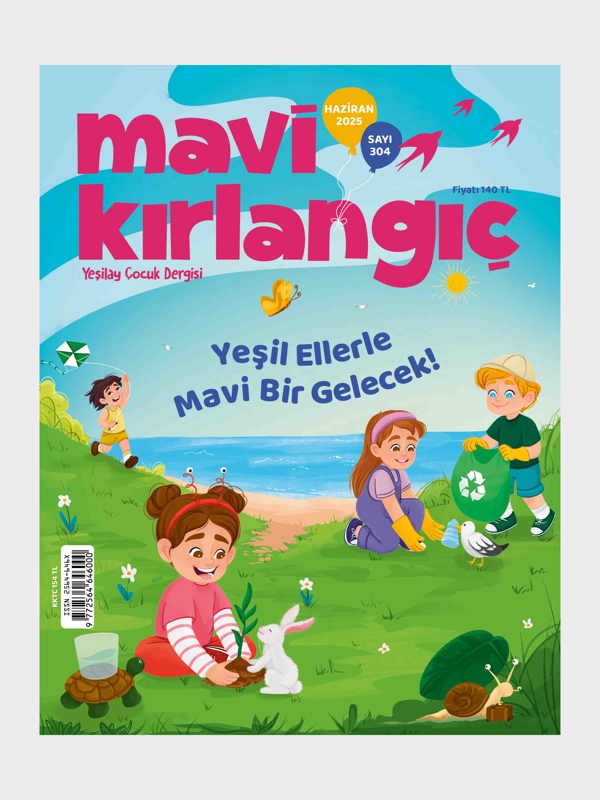 Mavi Kirlangic Dergi Kapak Haziran 2025