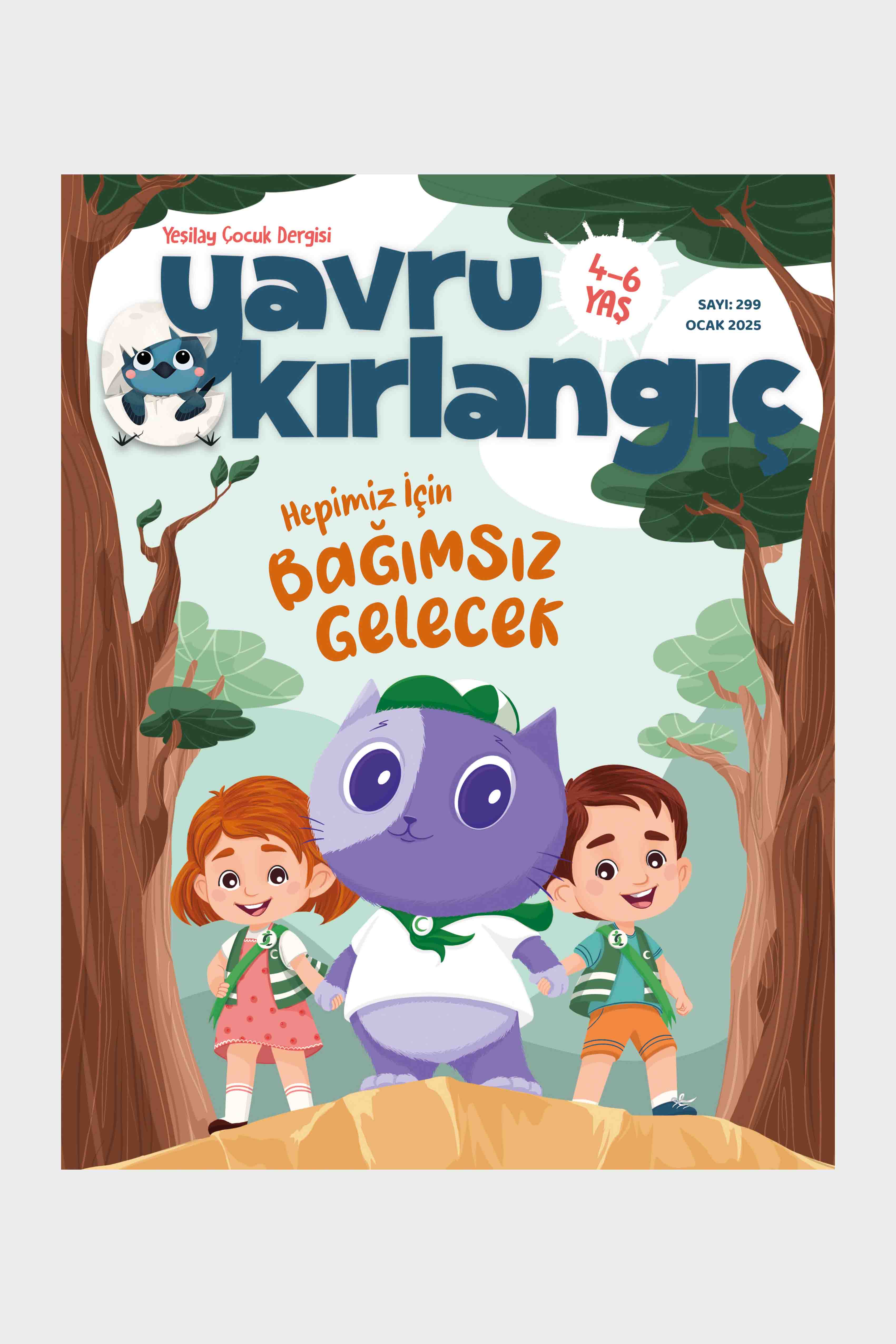 Yavru Kirlangic Dergi Kapak Ocak 2025