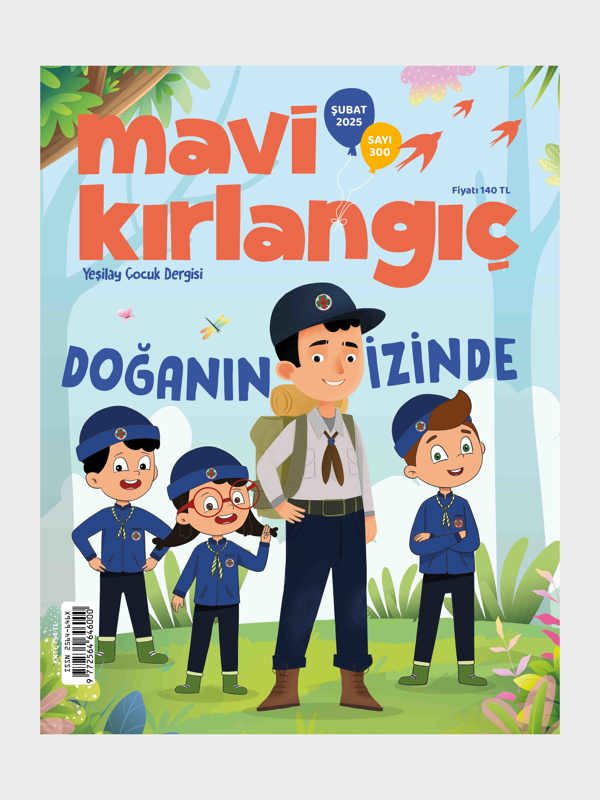 Mavi Kirlangic Dergi Kapak Subat 2025