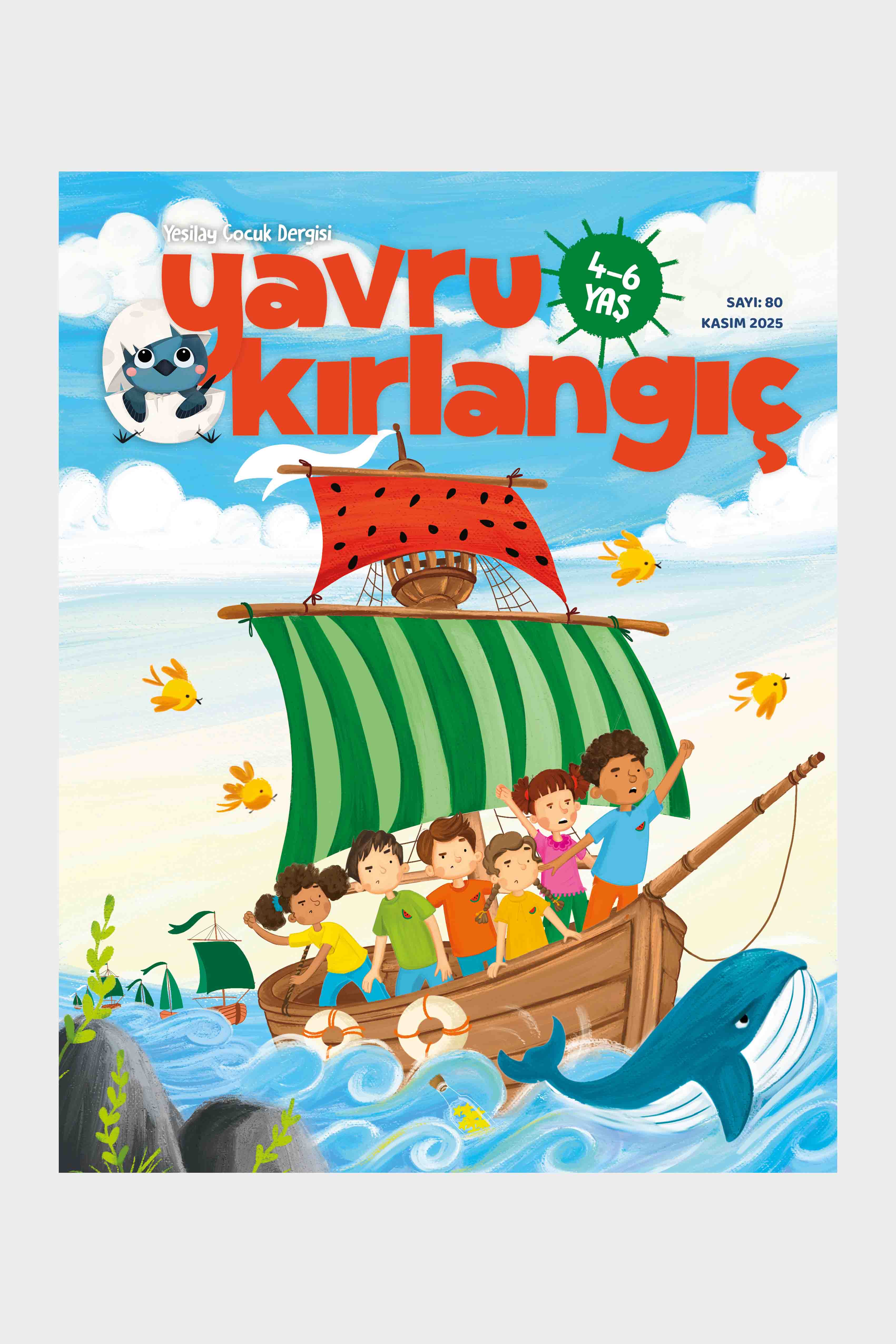Yavru Kirlangic Dergi Kapak Kasım 2025