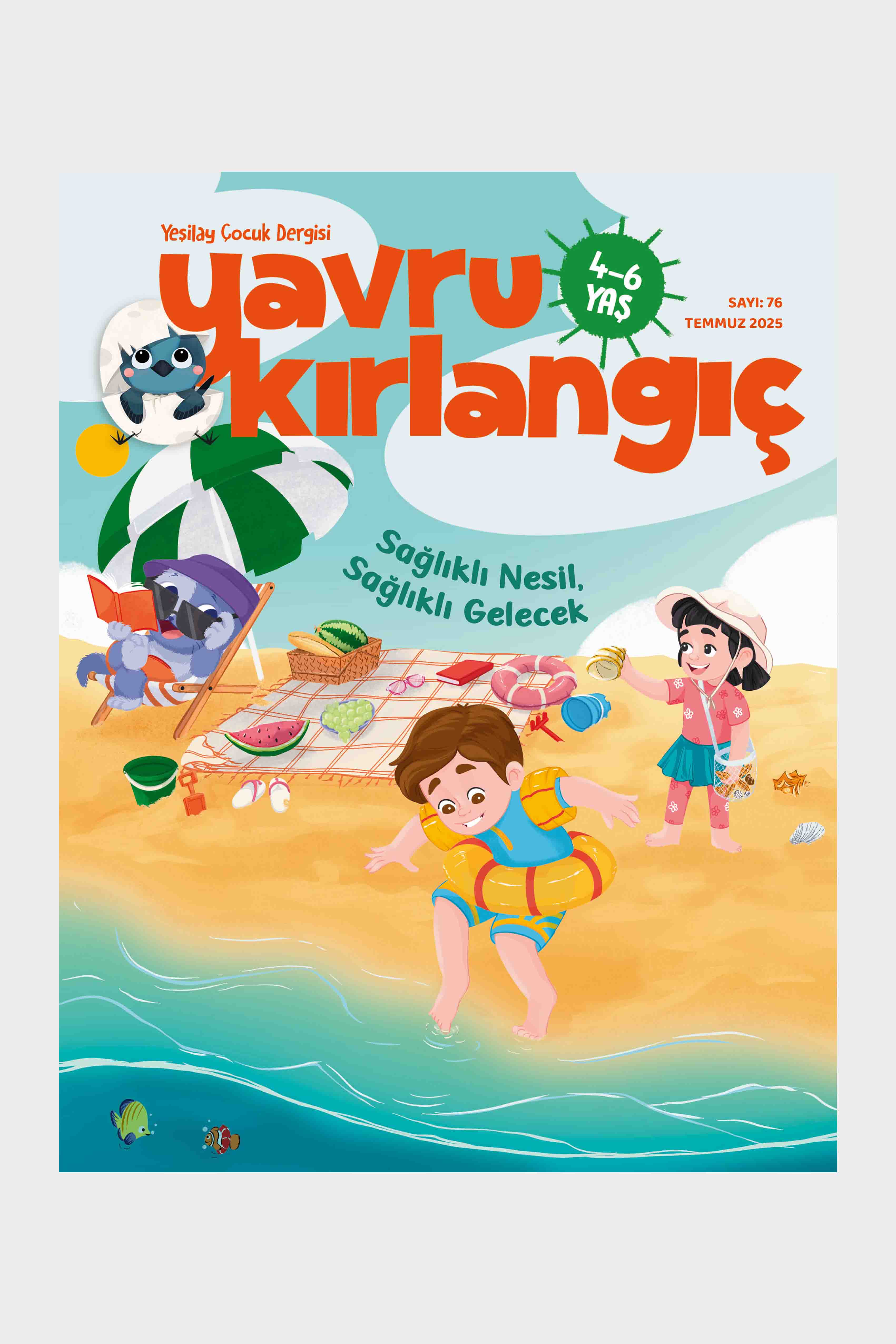 Yavru Kirlangic Dergi Kapak Temmuz 2025