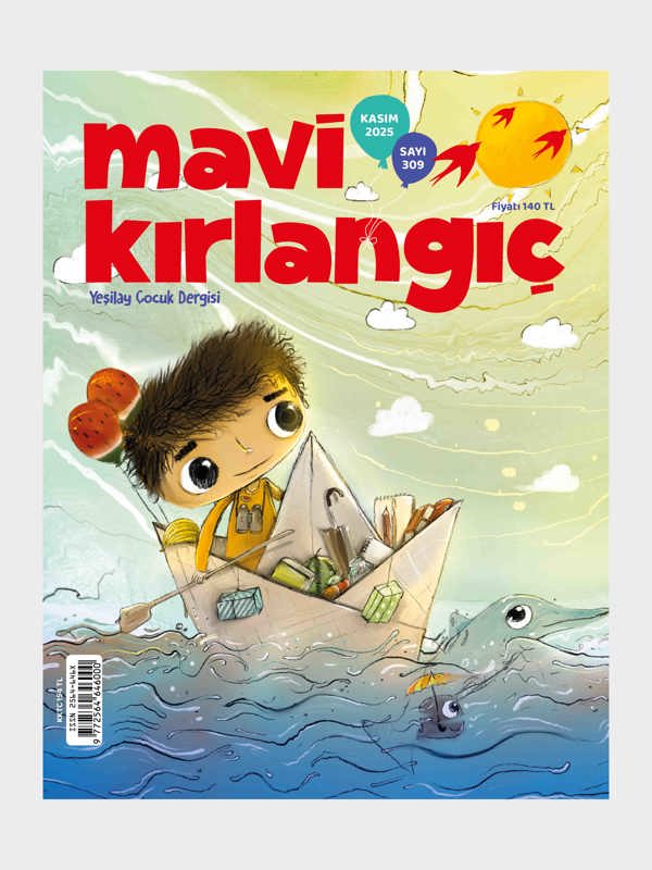 Mavi Kirlangic Dergi Kapak Kasım 2025