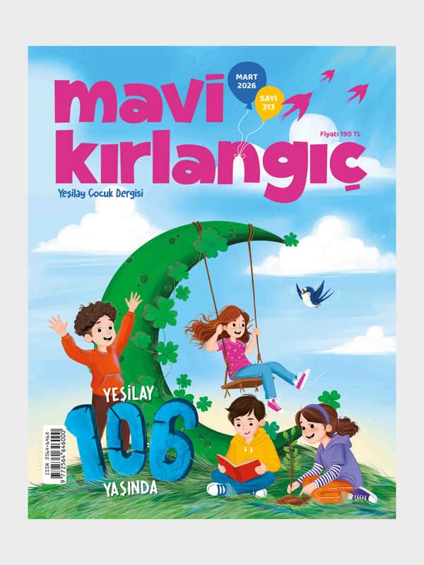 Mavi Kirlangic Dergi Kapak Mart 2026