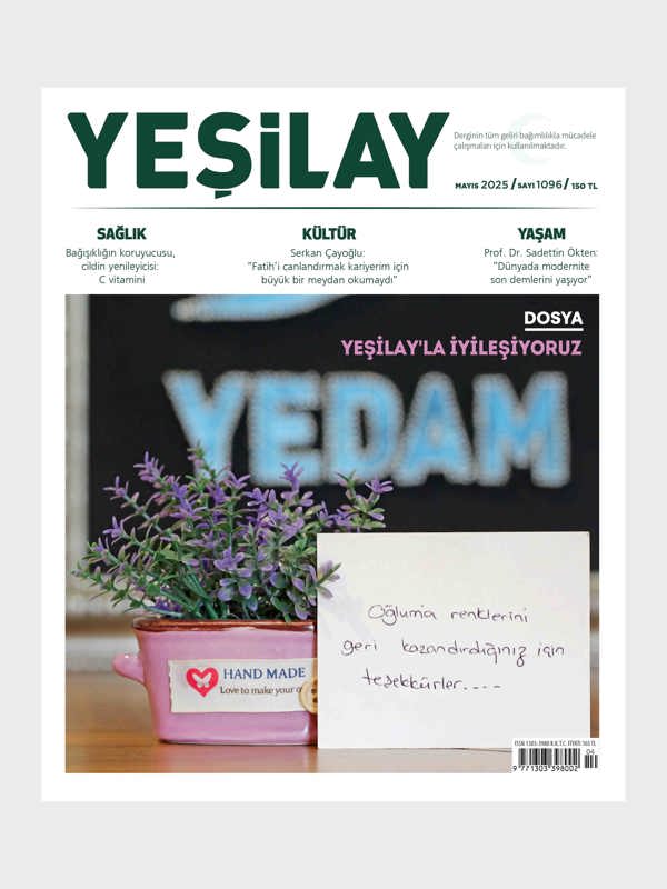 Yeşilay Dergi Kapak Mayis 2025