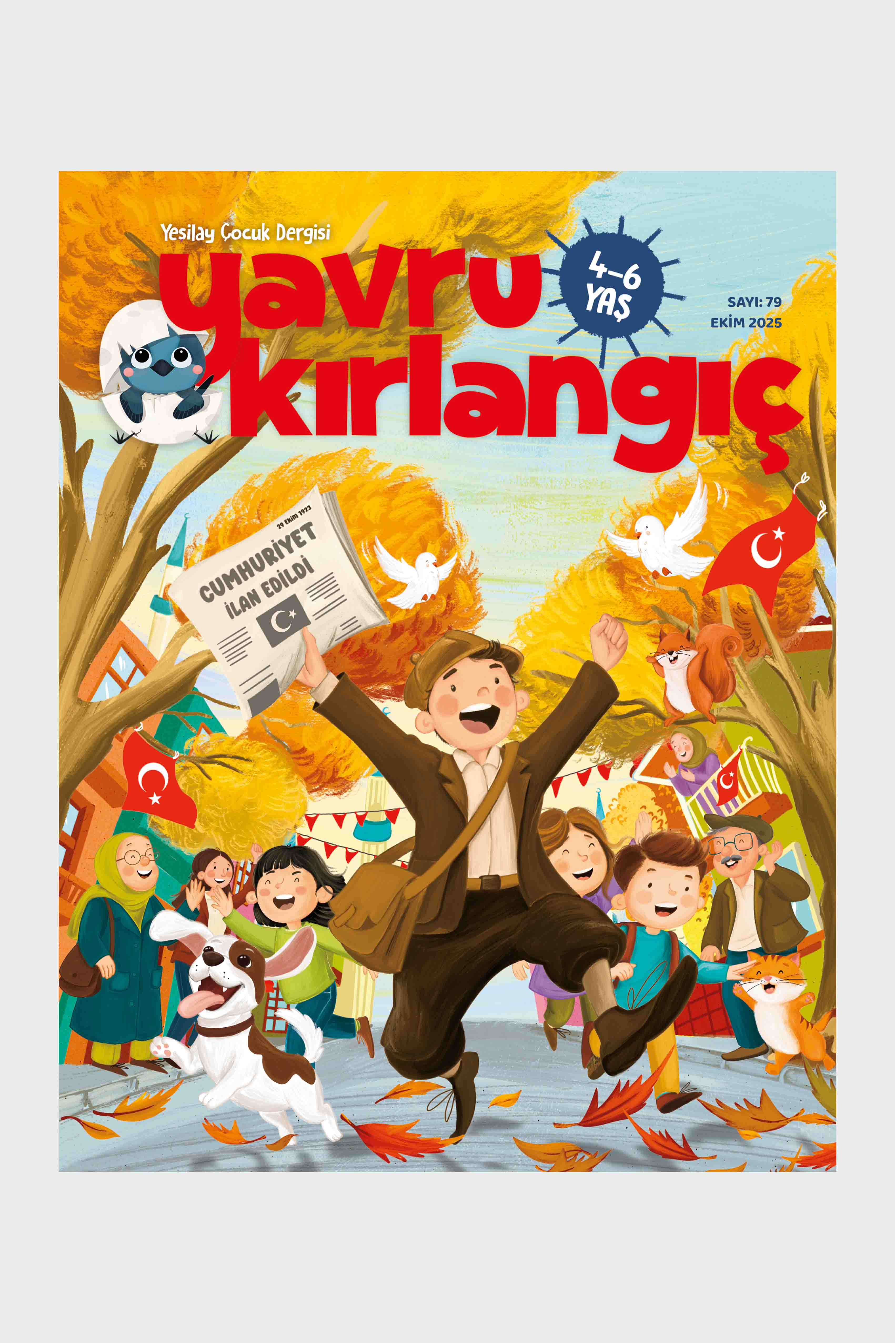 Yavru Kirlangic Dergi Kapak Ekim 2025