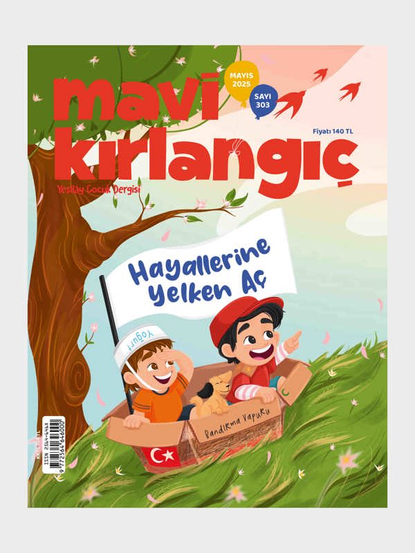 Mavi Kirlangic Dergi Kapak Mayis 2025